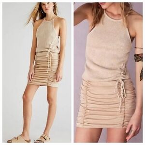 Free People One Katya Thermal Mini Dress Size XS